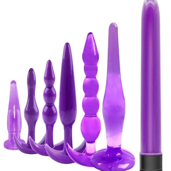 Butt plug 7 piece set